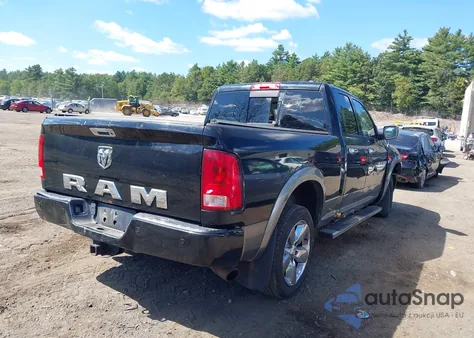 2012 Ram 1500 Slt из США, поврежденный, VIN 1C6RD7GT2CS269637